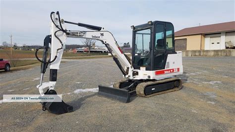 bobcat mini digger for sale|bobcat mini track hoe.